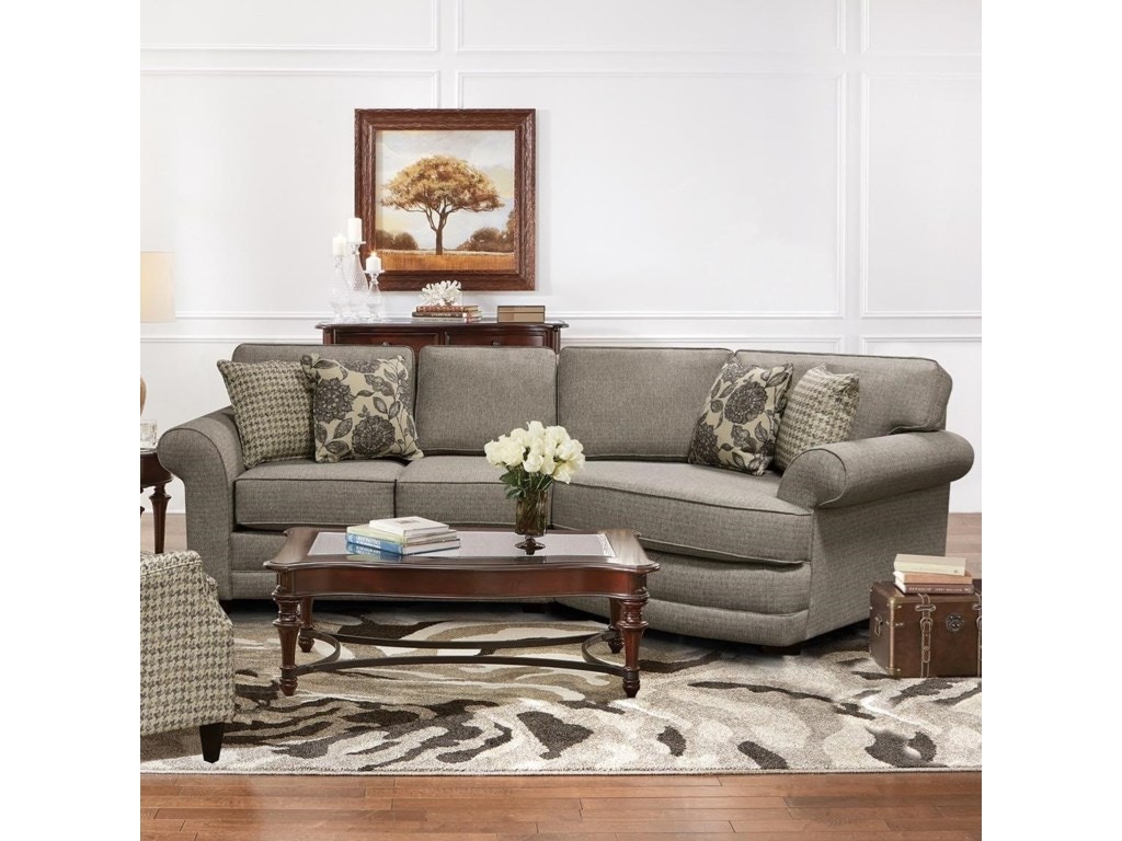 Shop Our Brantley 2 Piece Cuddler Sectional By England 5630 Sect   Brantly Room 